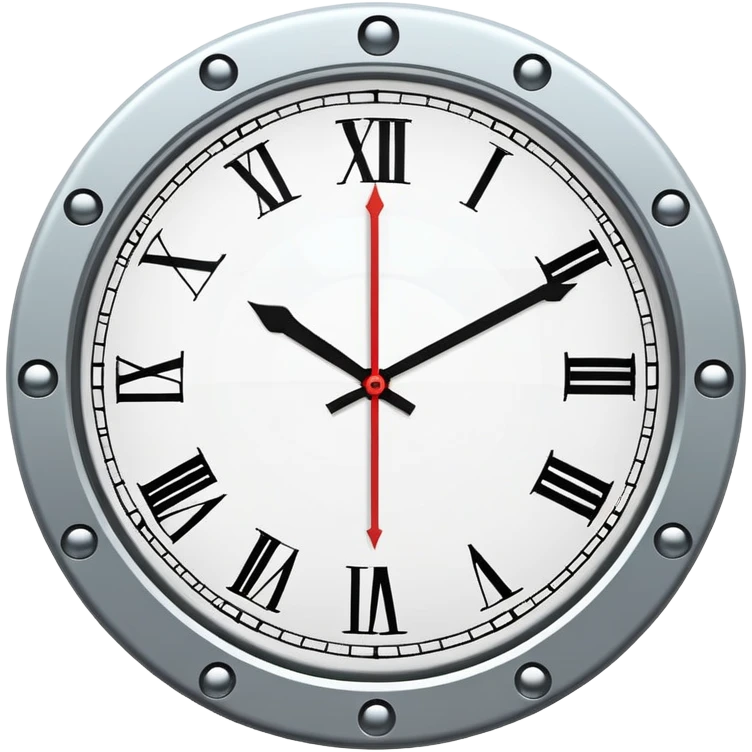Clock it emoji