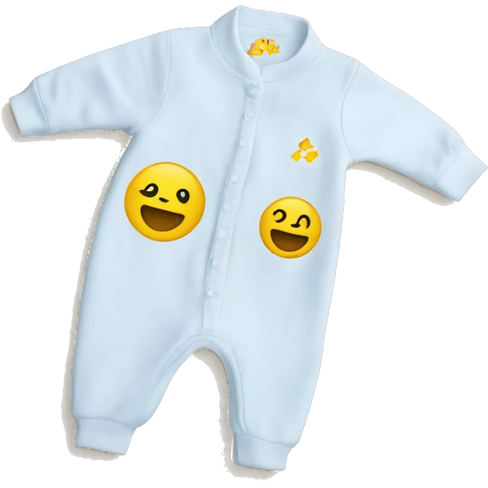 newborn jumpsuit emoji