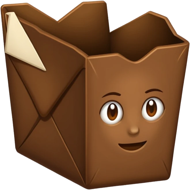 uma madeira com cara de emoji