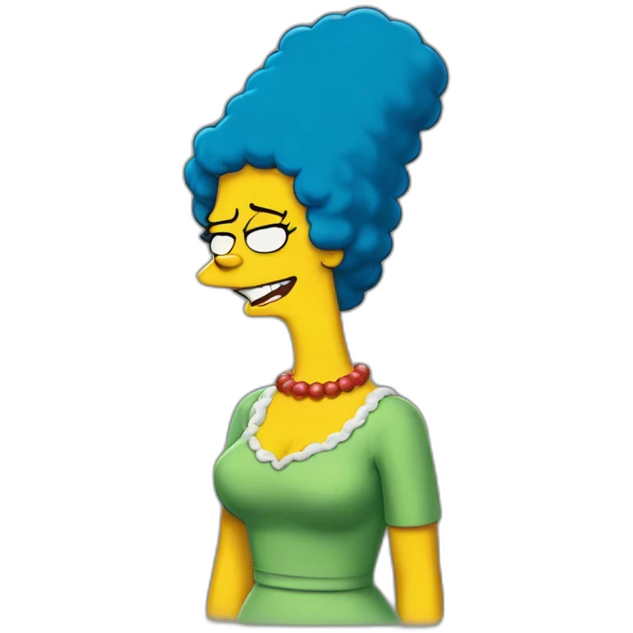 Marge simpson emoji