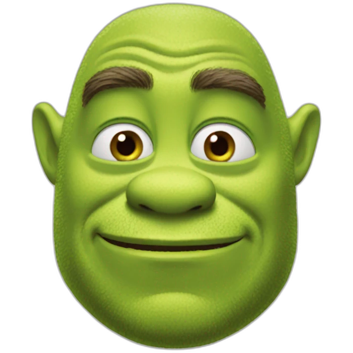 green-shrek emoji