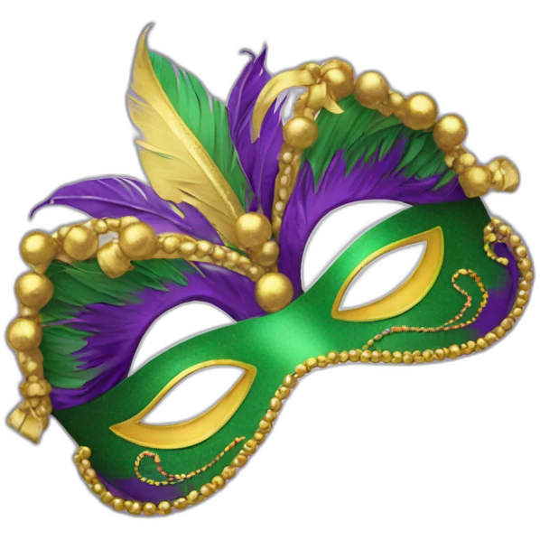 mardi gras emoji