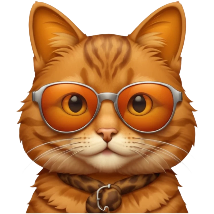 Cat wearing sunglasses emoji