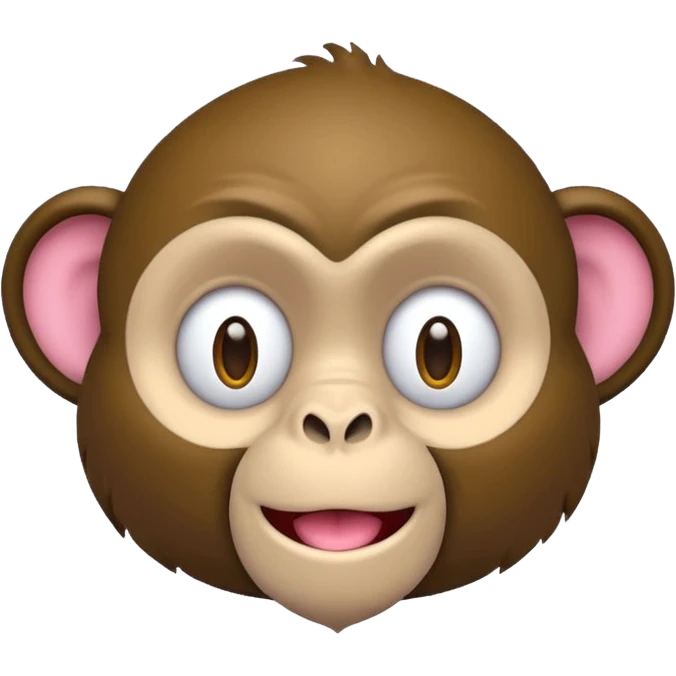 crie o emoji de um macaco rosa emoji