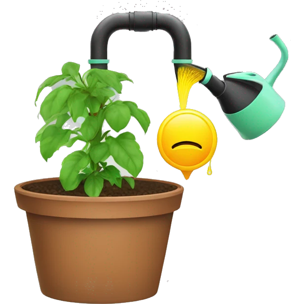 autopot watering system,  emoji