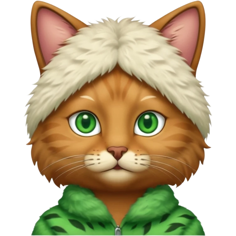a human man with the body of a cat  emoji