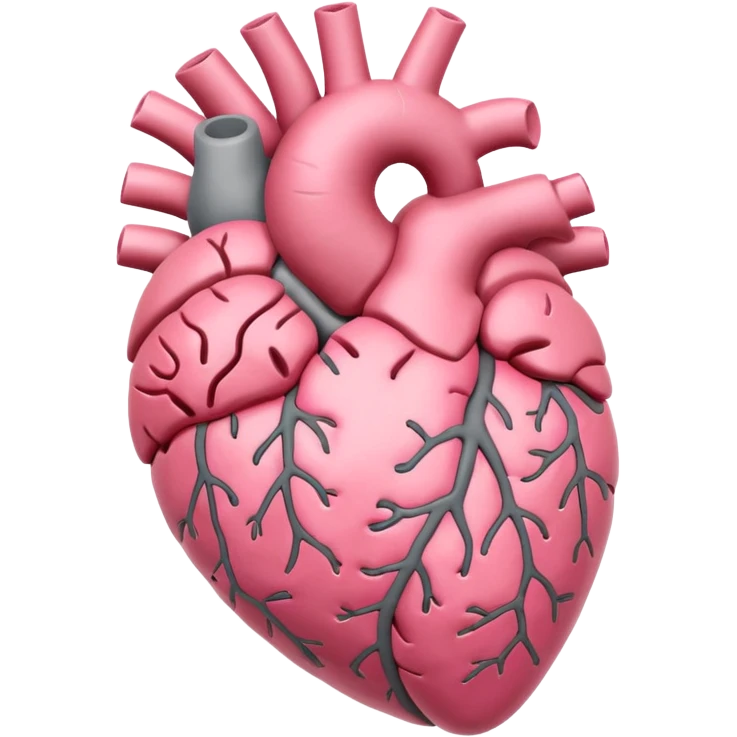 Brain and heart emoji