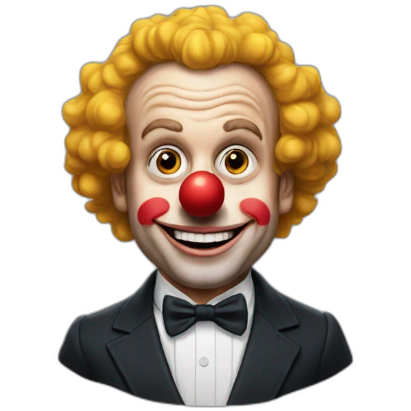 clown emmanuel macron emoji