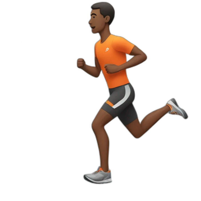 Strava runner emoji
