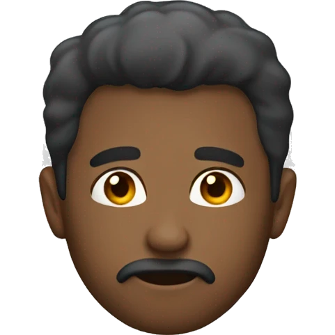 Man forget something purposefully  emoji