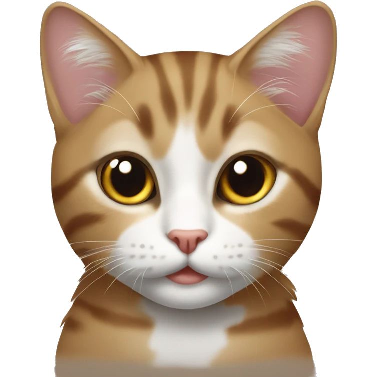 kahve içen beyaz kedi emoji