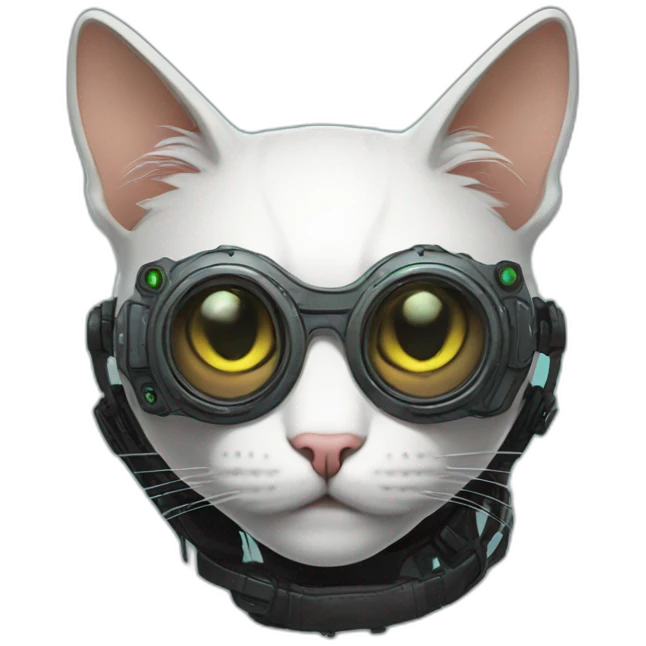 cyberpunk-cat emoji