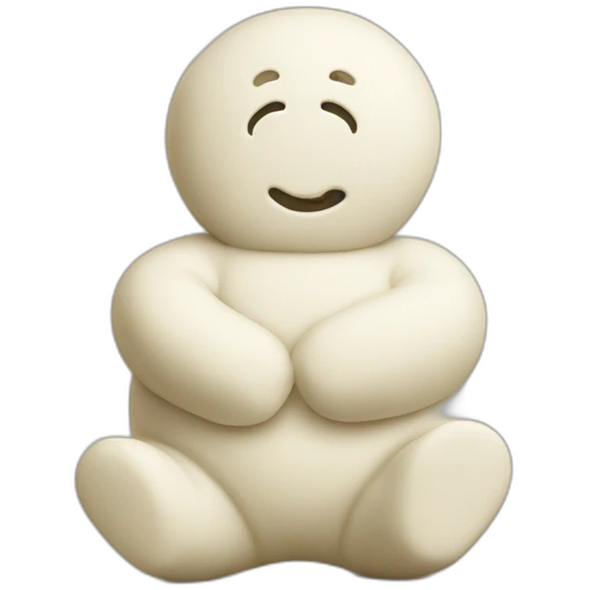 poking belly of Pillsbury dough boy emoji