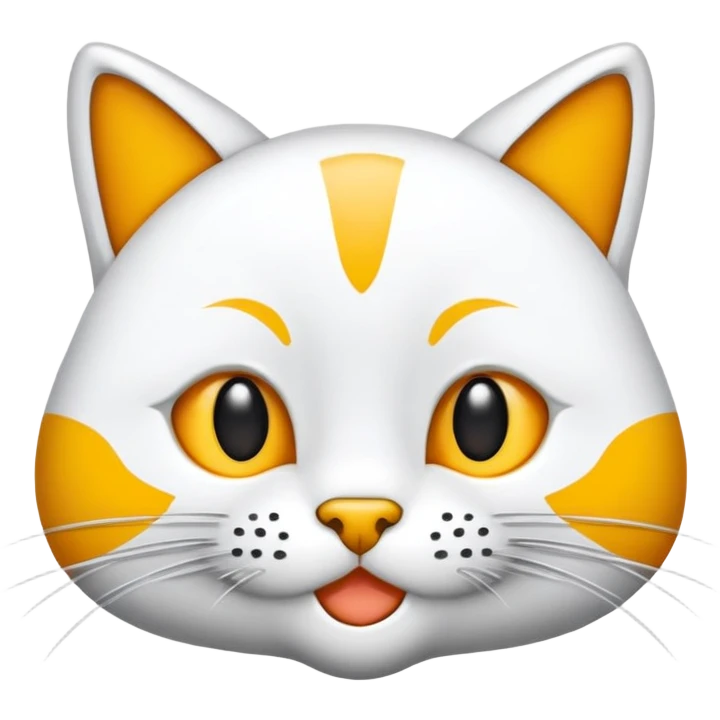 Рижый кот на море emoji