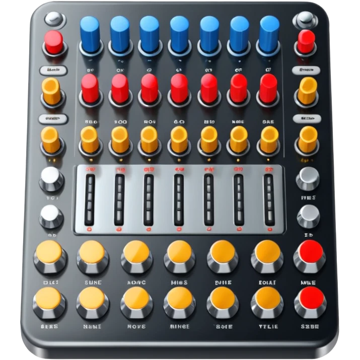 music mixer emoji