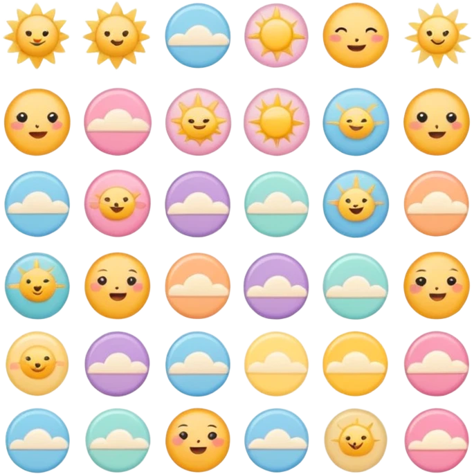 me gustan los stikers positivos de buenos dias  y mucha variedades diferentes quiero usarlos para mis redes , quiero los stikers astetic y que me sirvan para mis historias emoji