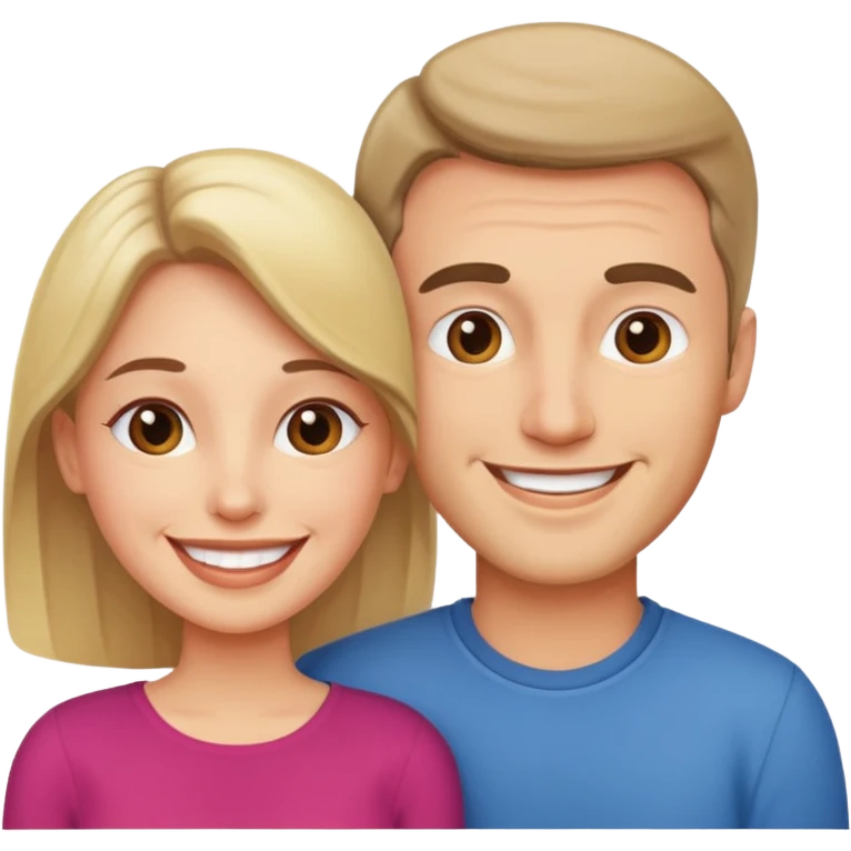 A man and a woman love each other emoji