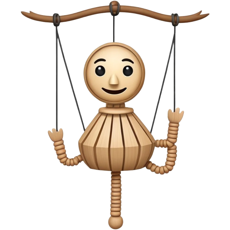 String puppet emoji