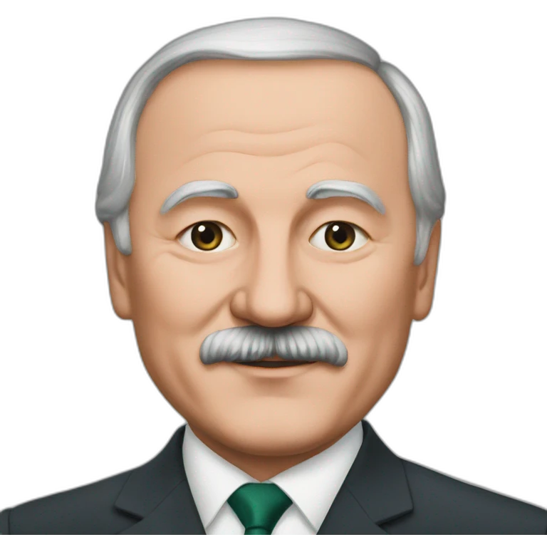 Lukashenko shows like emoji