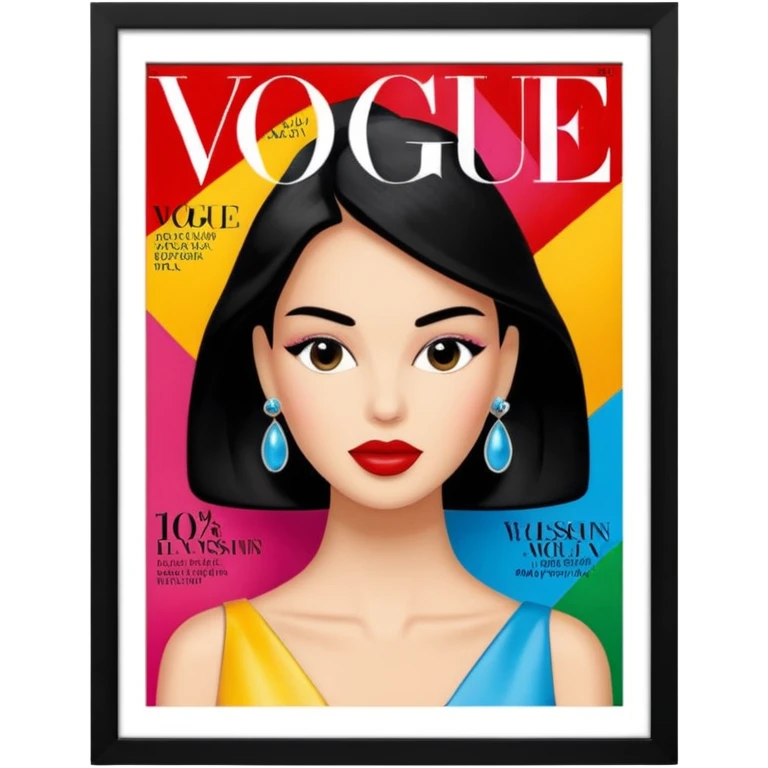 vouge magazine cover book emoji