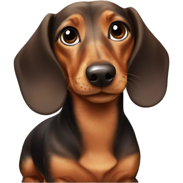 mini dachshund emoji