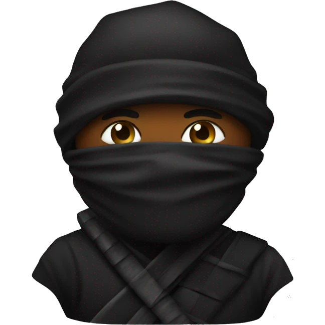 black ninja emoji emoji