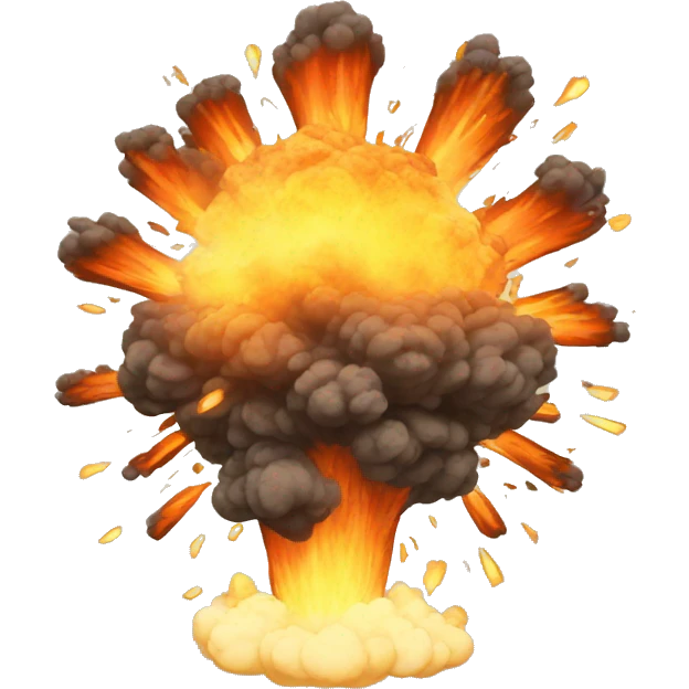 Explosion emoji