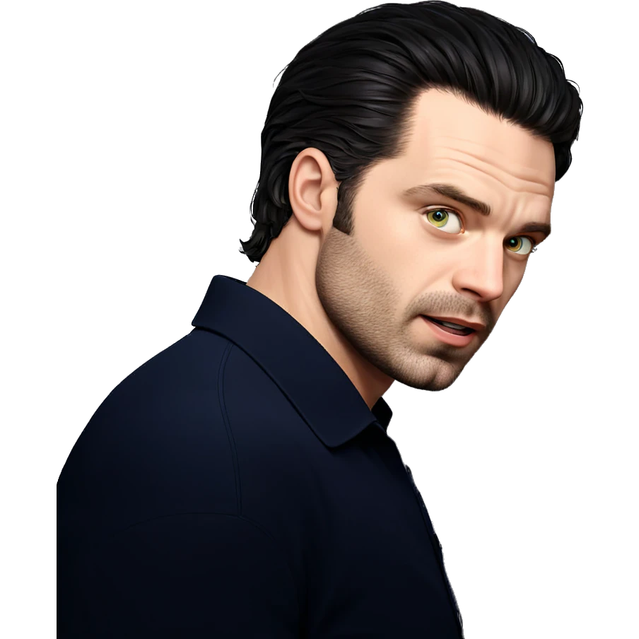 realistic portrait of a man emoji
