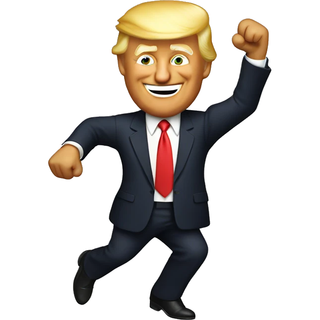 Donald trump dancing  emoji