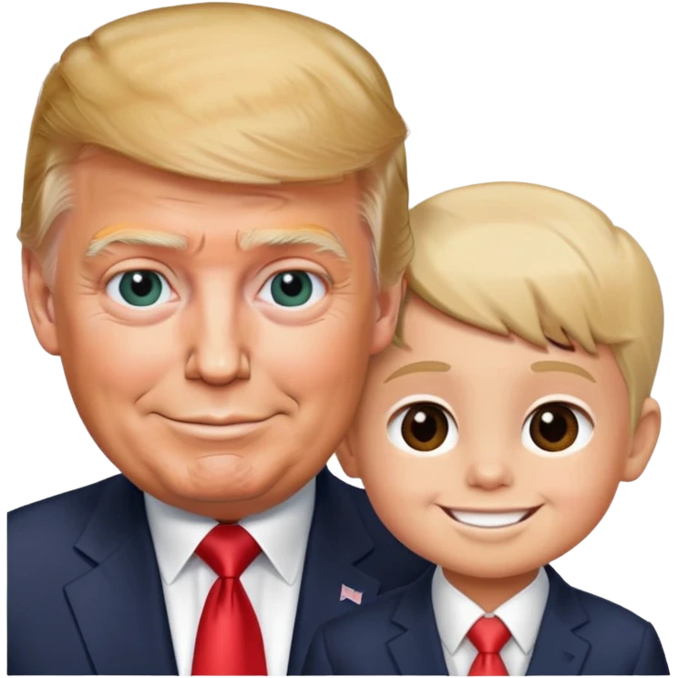 Trump and bubs emoji
