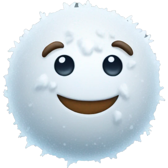 snowball emoji
