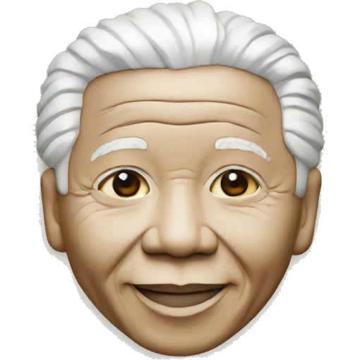 Nelson Mandela signature emoji