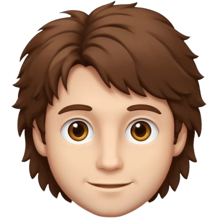  fluffy hair man emoji