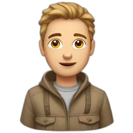 Девушка в очках emoji