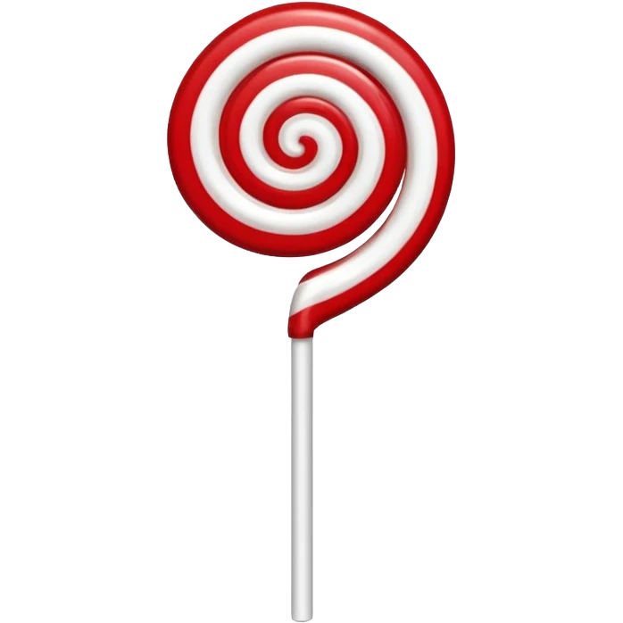 The Christmas lollipop emoji