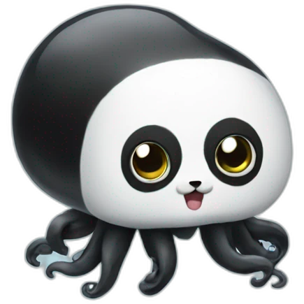 Panda Squid emoji