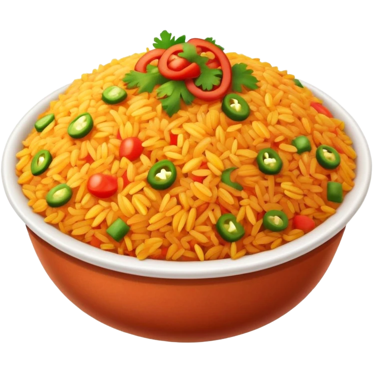 Mexican rice emoji