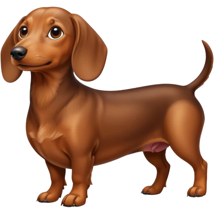 Perro salchicha emoji