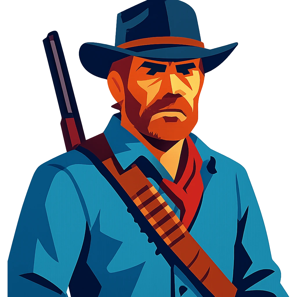 Arthur Morgan from Red Dead Redemption emoji
