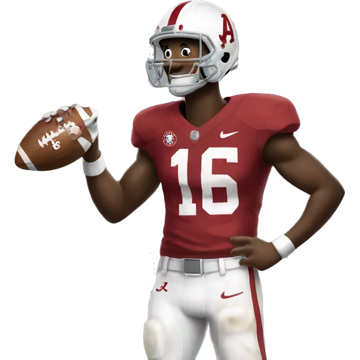 Alabama crimson tide emoji