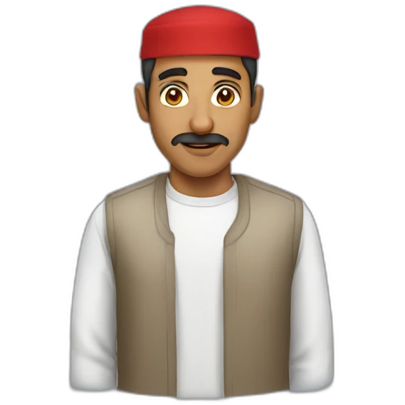 Bahrain man emoji