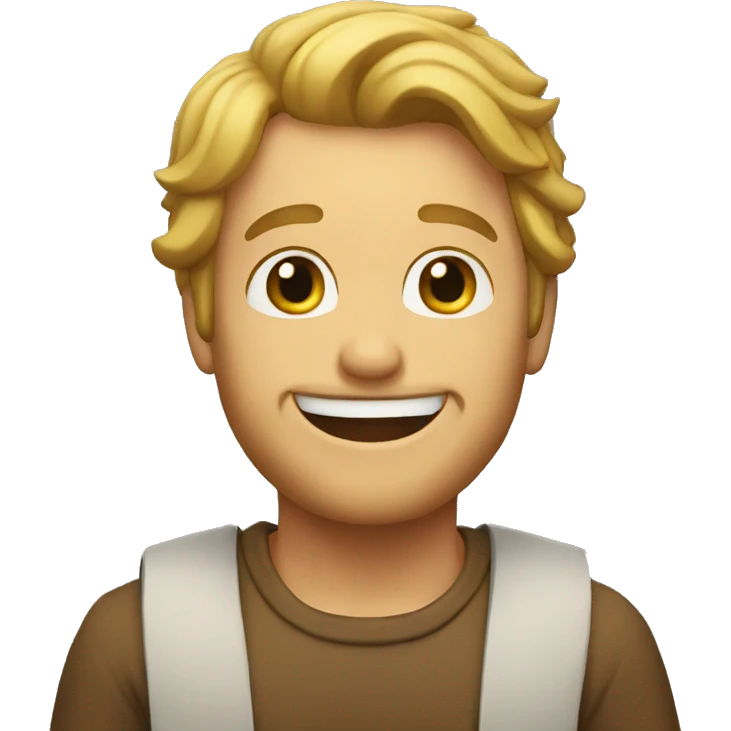 Luke happy emoji
