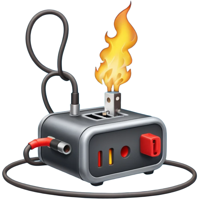 Broken electric device emoji