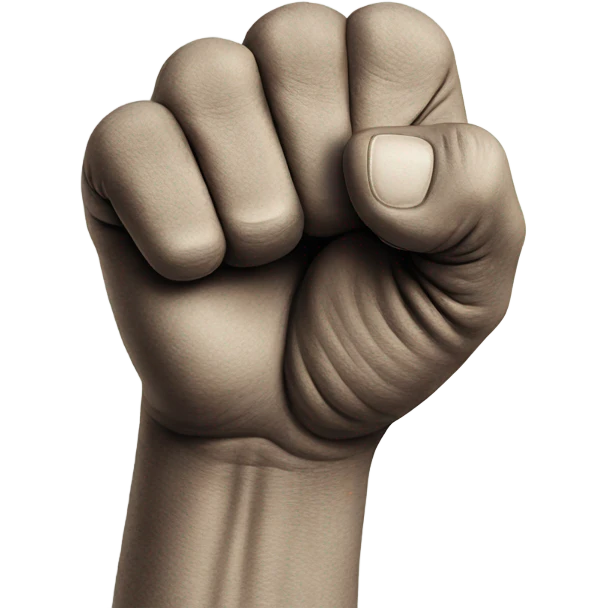 angry face with fist emoji
