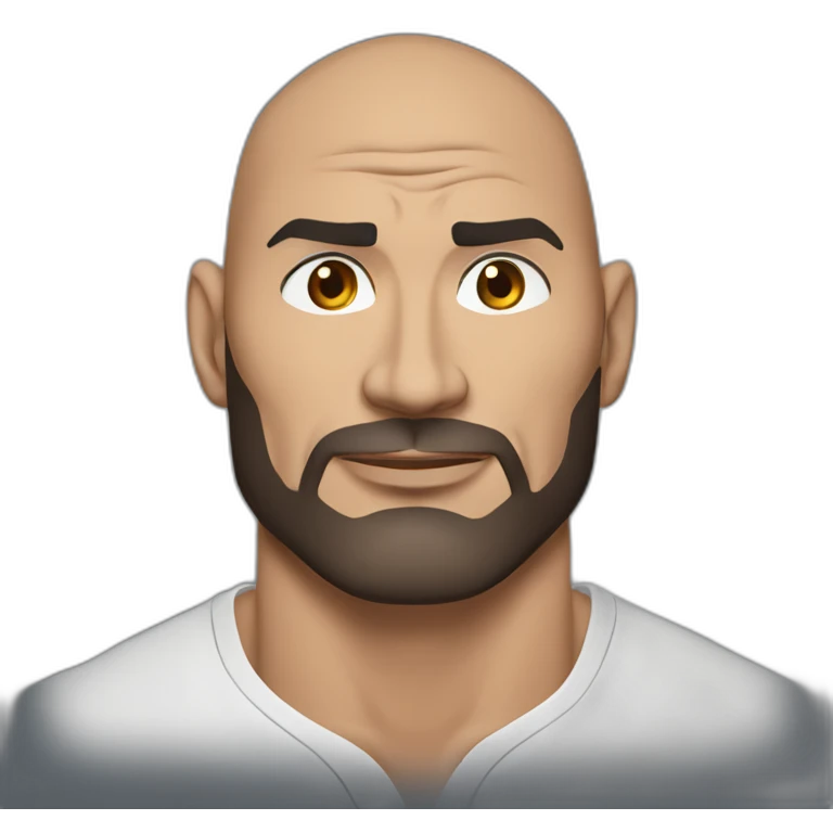 actor dave bautista cartoon wearing henley  emoji