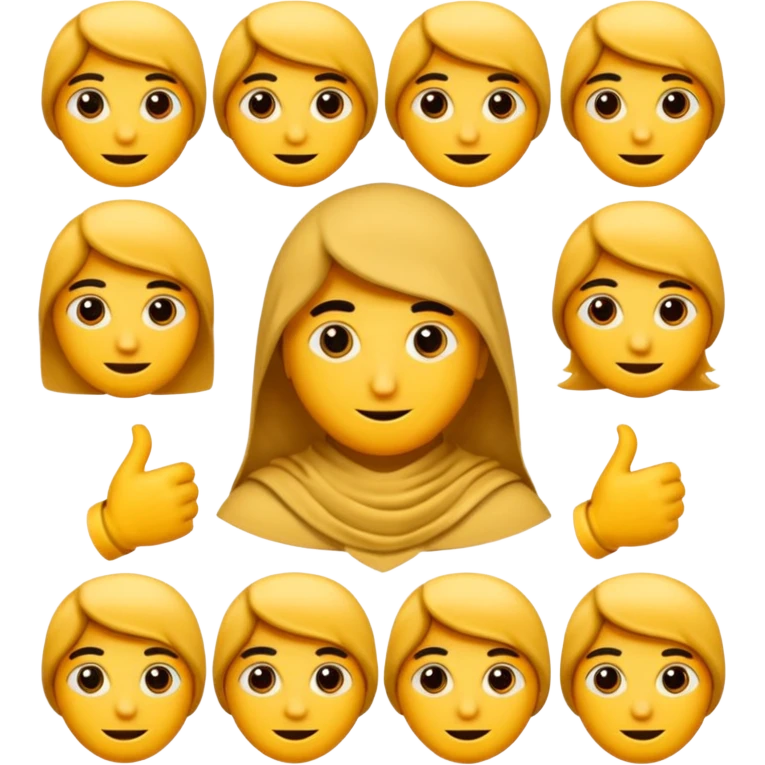 hayvan kostümü giymiş insan emoji