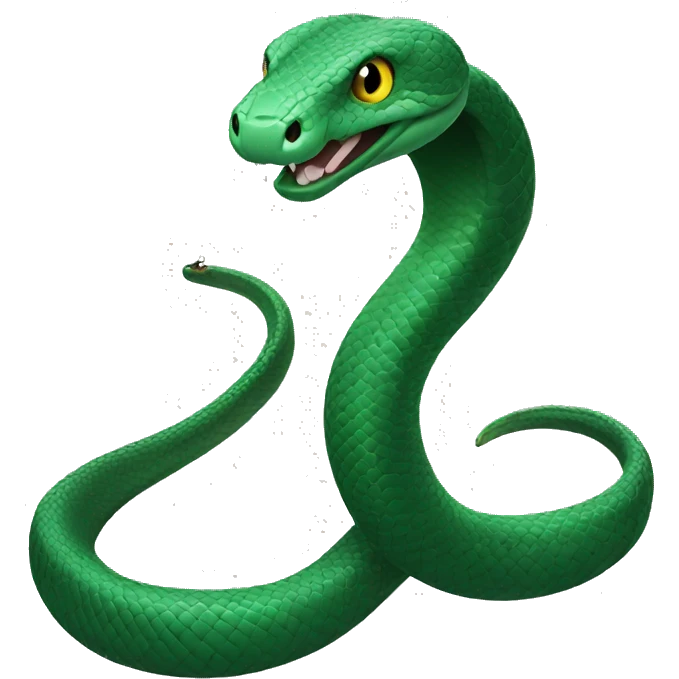 Cobra snake emoji