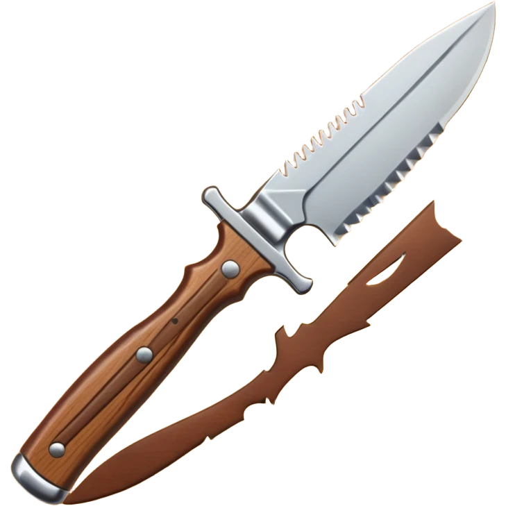long jungle knife emoji