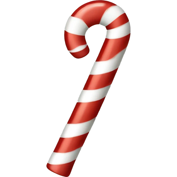 candy cane emoji