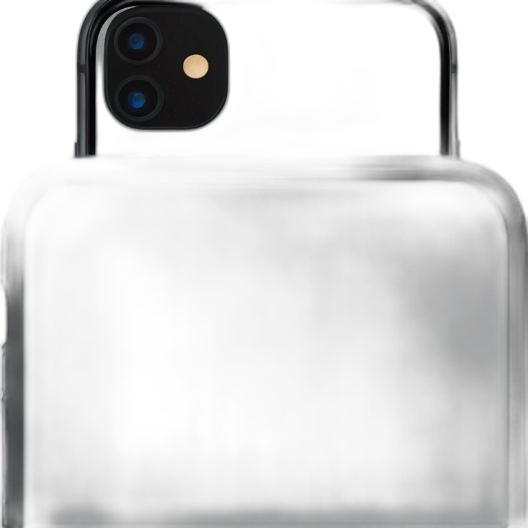 iPhone 11 black emoji